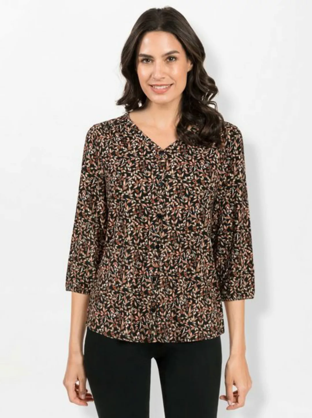 Ambria Langarmshirt "Shirt", (1 tlg.) günstig online kaufen