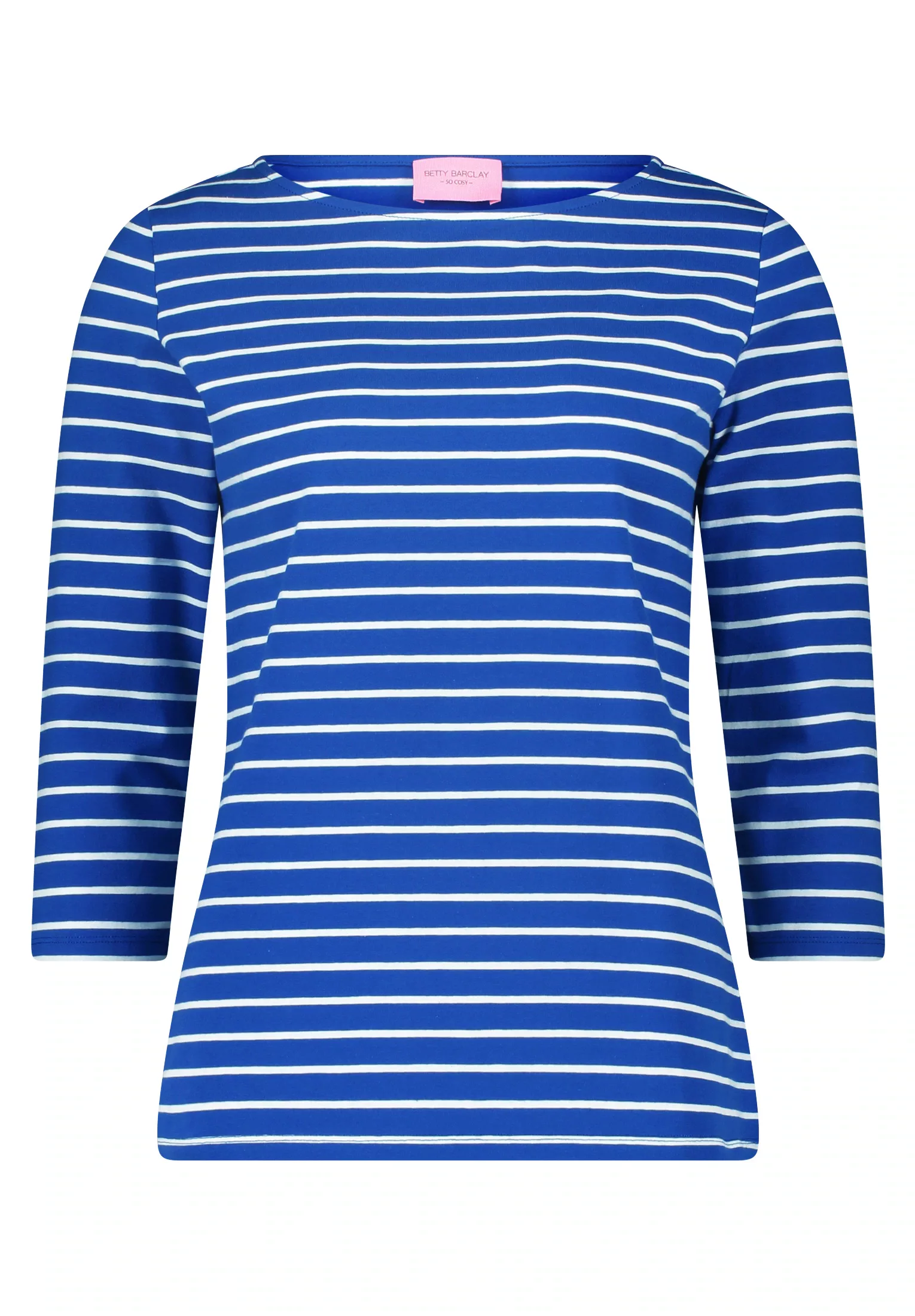 Betty Barclay 3/4-Arm-Shirt "Betty Barclay Ringelshirt mit U-Boot-Ausschnit günstig online kaufen