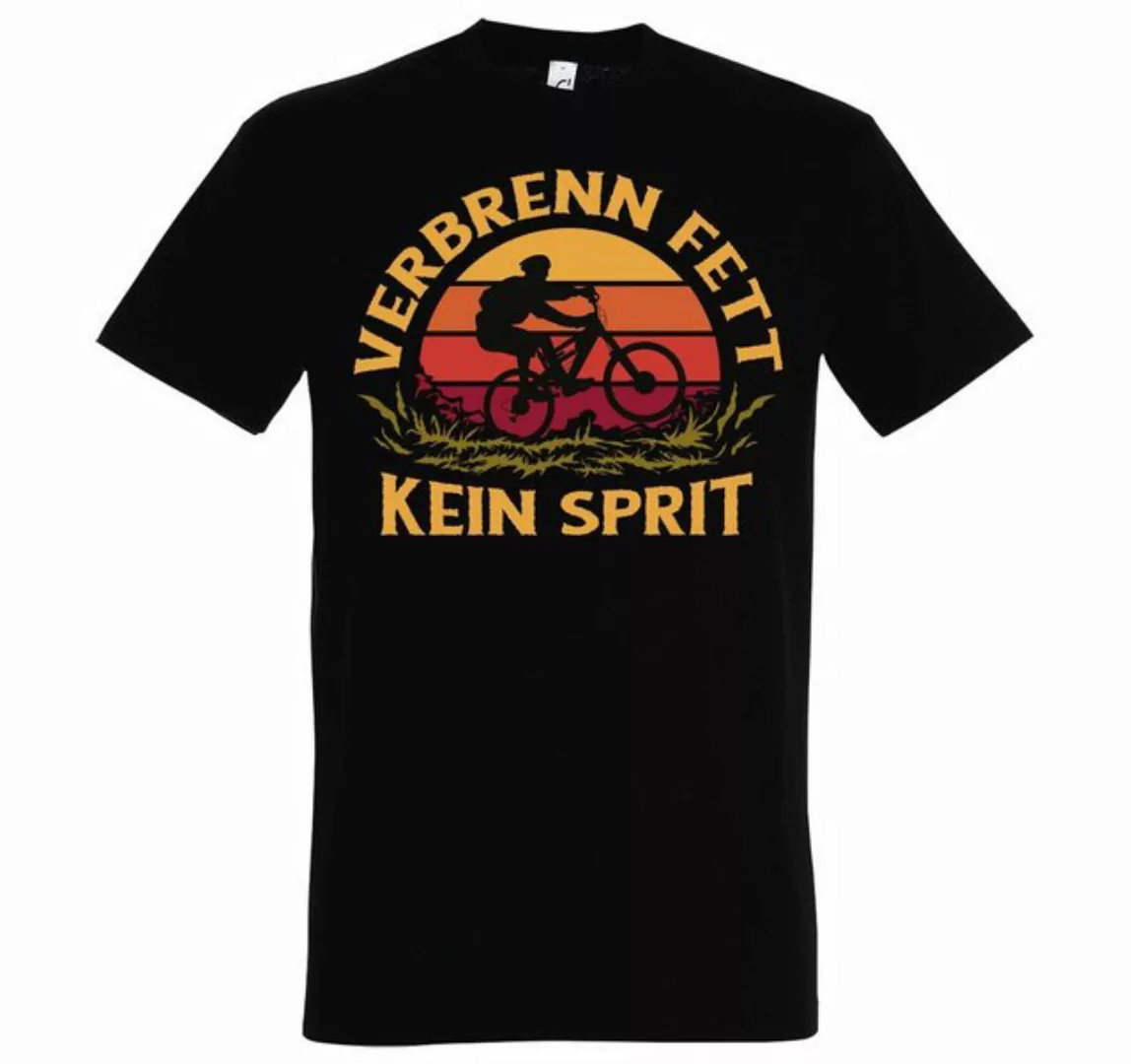 Youth Designz T-Shirt "VerbrennFett" Herren T-Shirt mit lustigem Spruch günstig online kaufen