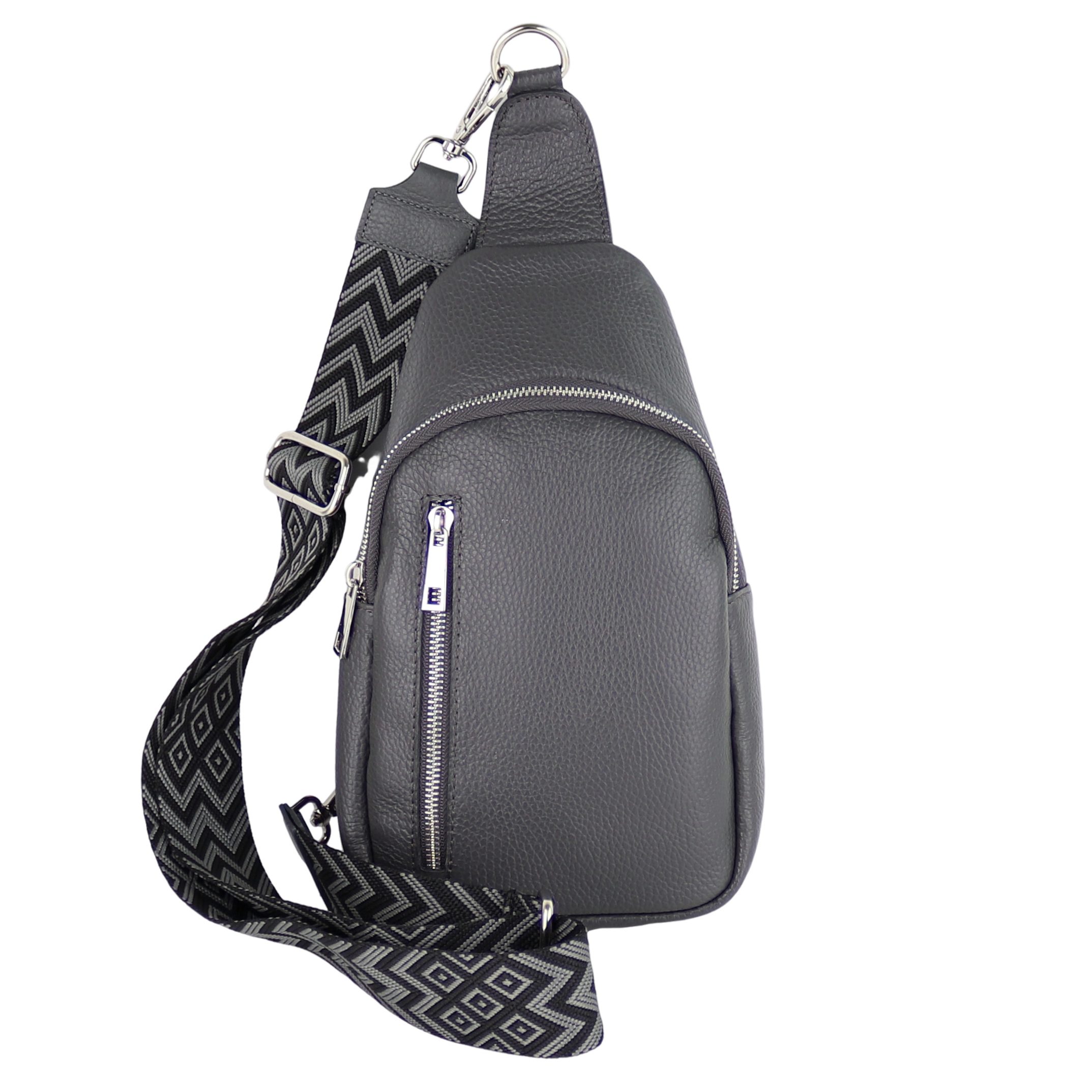 MIRROSI Umhängetasche Sling Bag,Brusttasche, aus Echtleder, günstig online kaufen