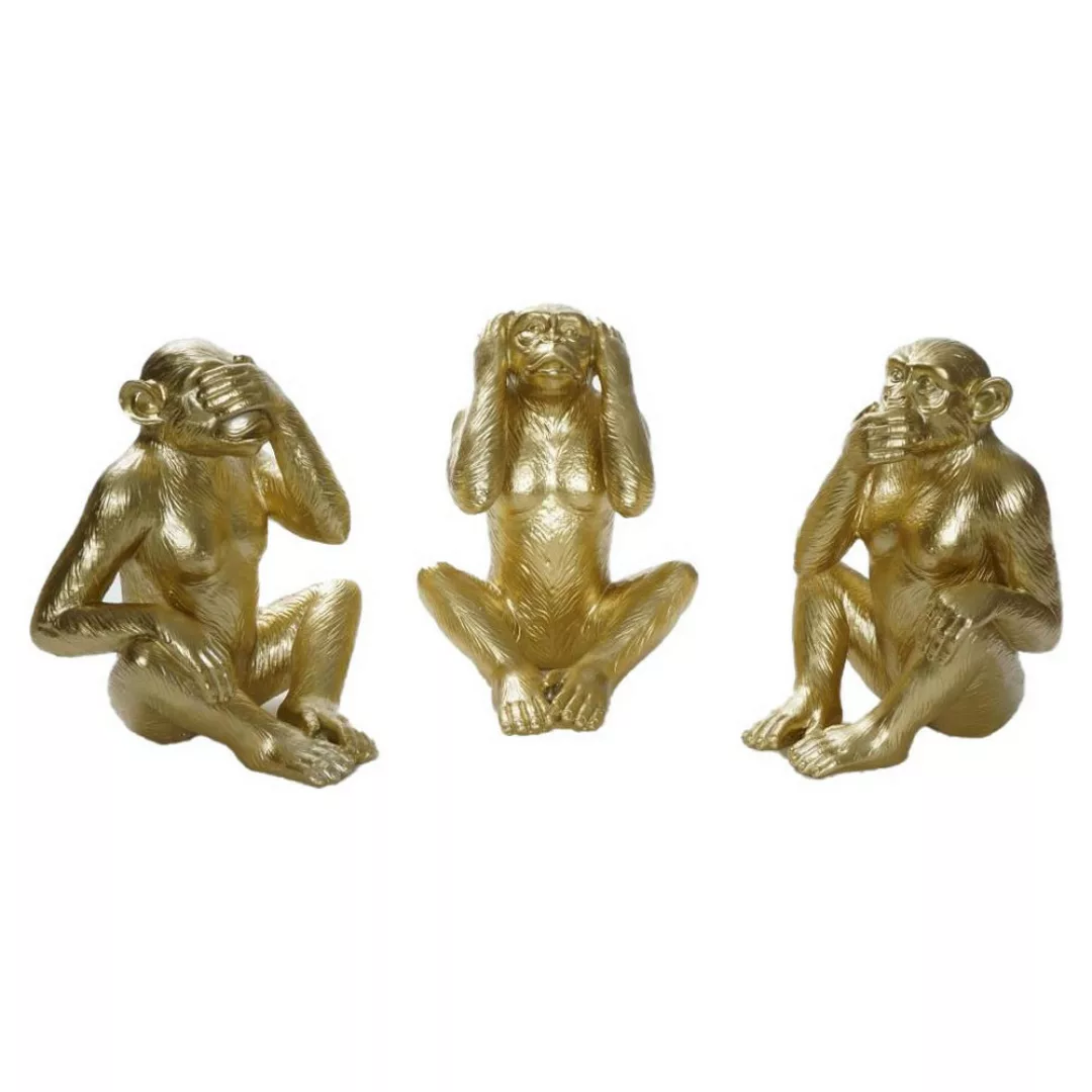 Deko-figur Dkd Home Decor Harz (18.5 X 19 X 24.9 Cm) (3 Pcs) günstig online kaufen