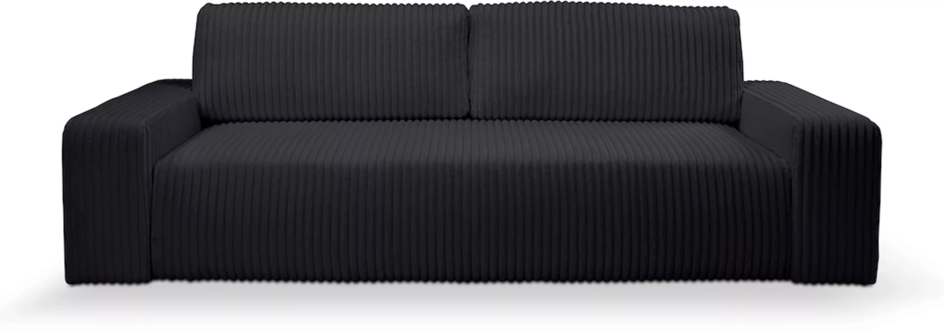 WERK2 Schlafsofa »Hugo«, Design 2-Sitzer Sofa in Cord mit Schlaffunktion & günstig online kaufen