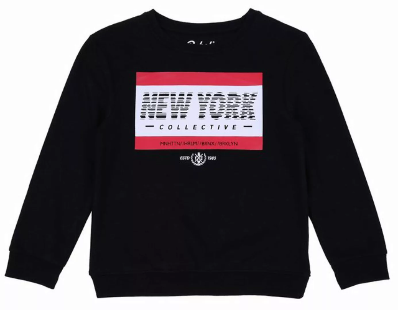 Sarcia.eu Sweatshirt Schwarzes Sweatshirt NY Collective REBEL 11-12 Jahre günstig online kaufen