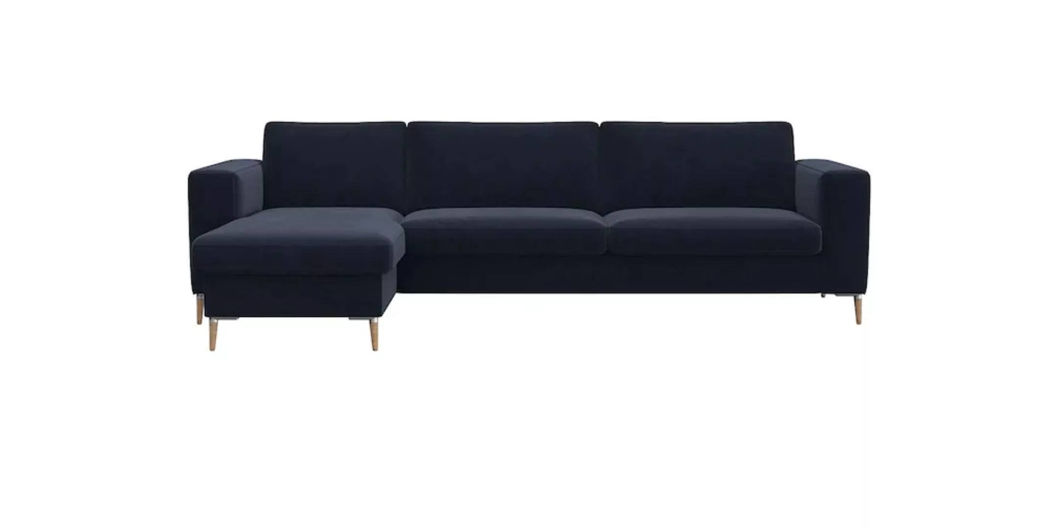 FLEXLUX Ecksofa "Fiore, super Sitzkomfort durch Kaltschaum im Sitz, L-Form" günstig online kaufen