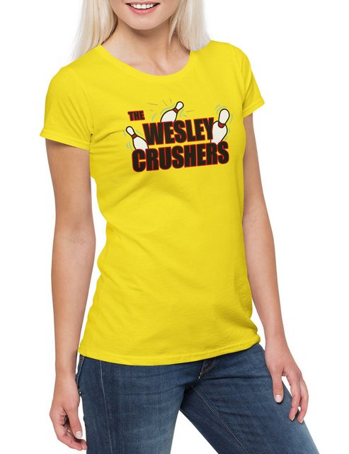 Urban Backwoods Print-Shirt The Wesley Crushers Damen T-Shirt Star TBBT Big günstig online kaufen