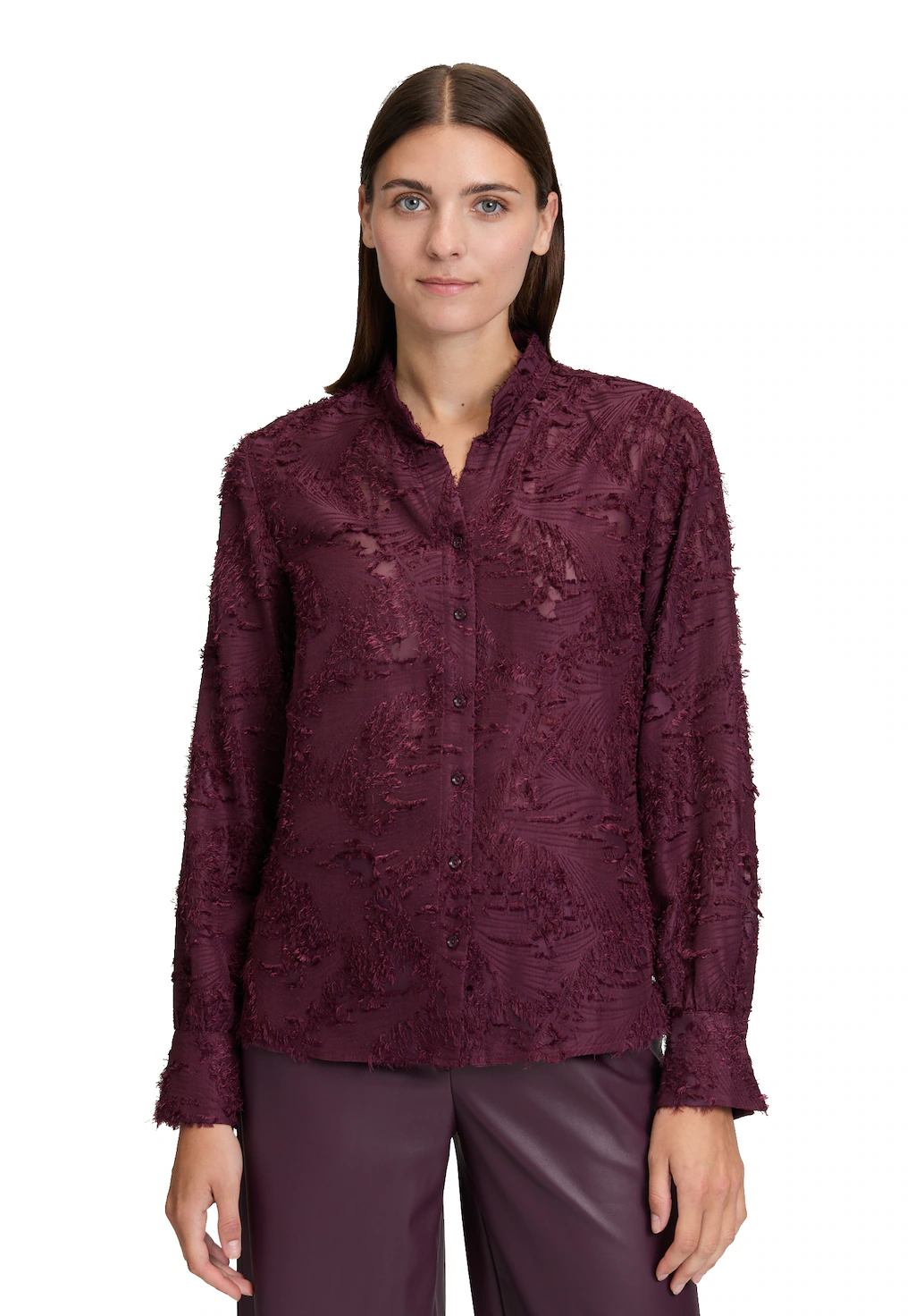 Betty&Co Hemdbluse "Betty & Co Damen Hemdbluse mit Struktur" günstig online kaufen