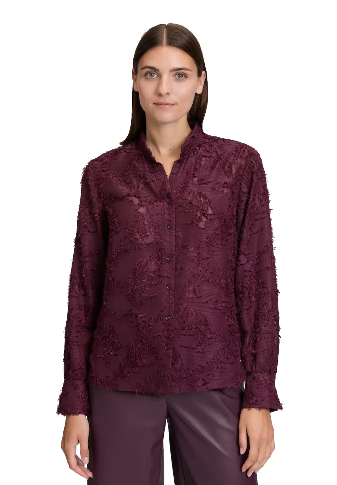 Betty&Co Hemdbluse "Betty & Co Damen Hemdbluse mit Struktur" günstig online kaufen
