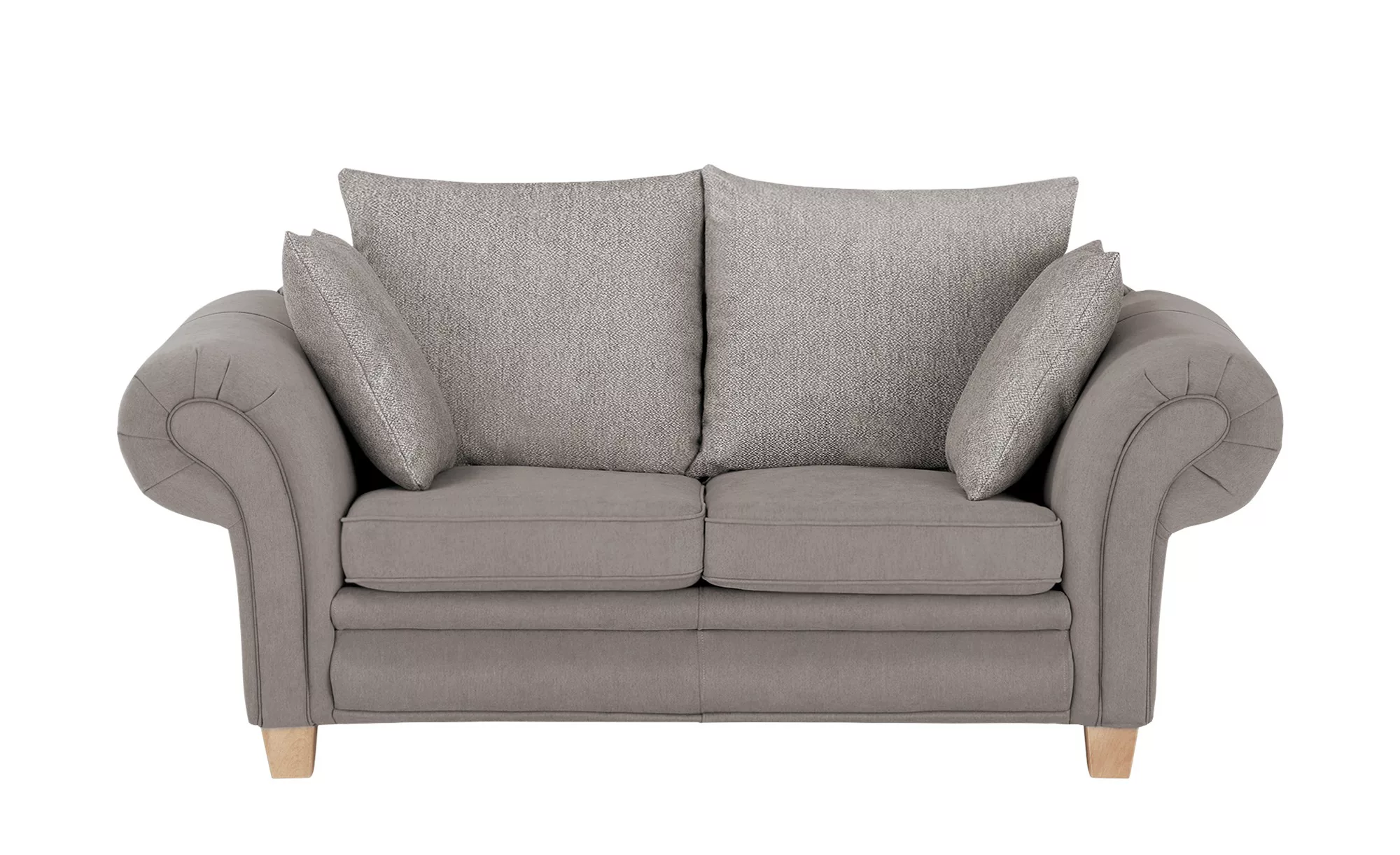 Sofa - braun - 190 cm - 81 cm - 91 cm - Polstermöbel > Sofas > 2-Sitzer - M günstig online kaufen