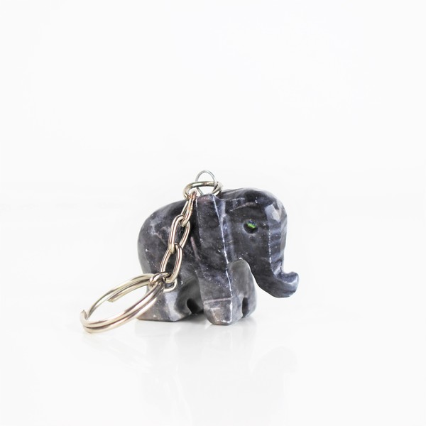 Schlüsselanhänger Elefant Aus Onyx günstig online kaufen