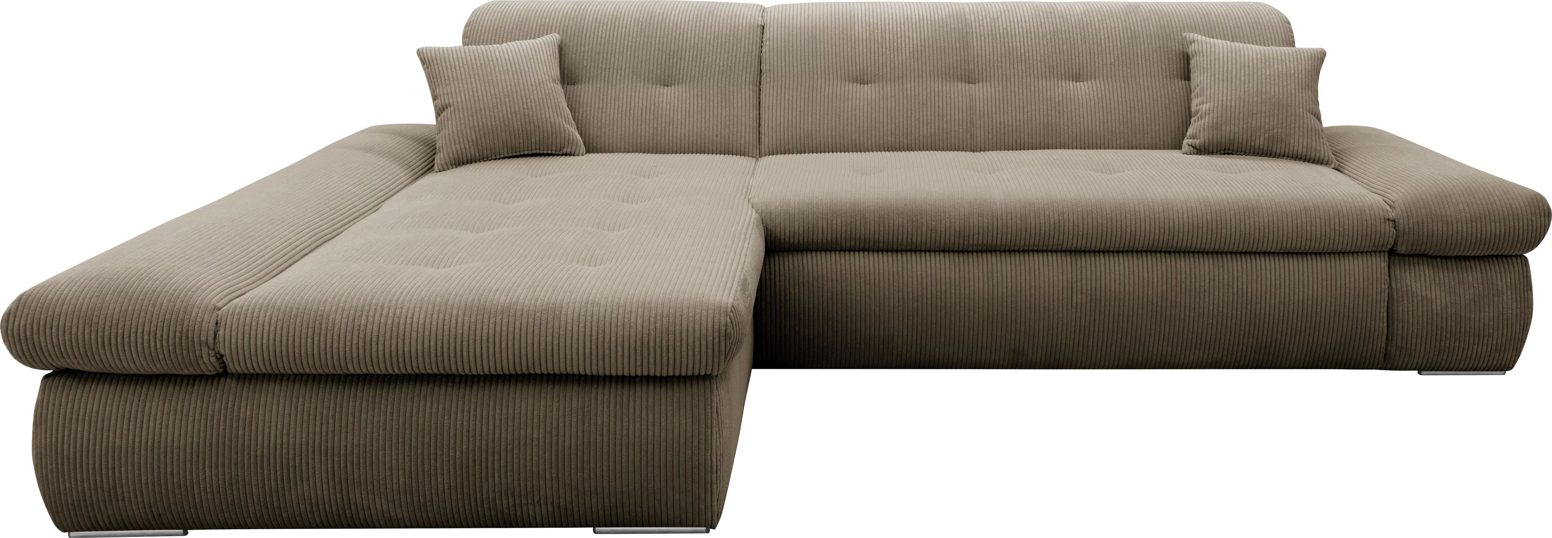 DOMO collection Ecksofa "Moric B/T/H 300/172/80 cm, auch in Cord, L-Form", günstig online kaufen