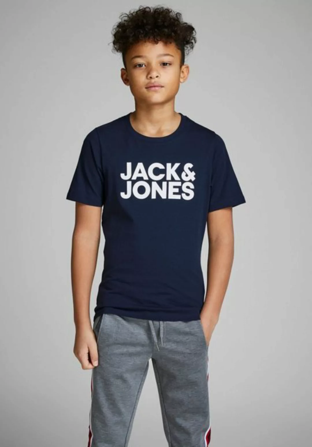 Jack & Jones Junior Rundhalsshirt JJECORP LOGO TEE SS O-NECK NOOS JNR günstig online kaufen