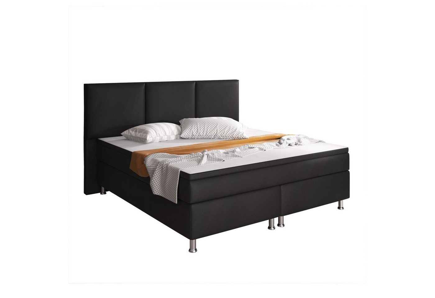 inter Boxspringbett Boxspringbett Oslo 180x200 cm (Spar ser, inkl.Kopfteil günstig online kaufen