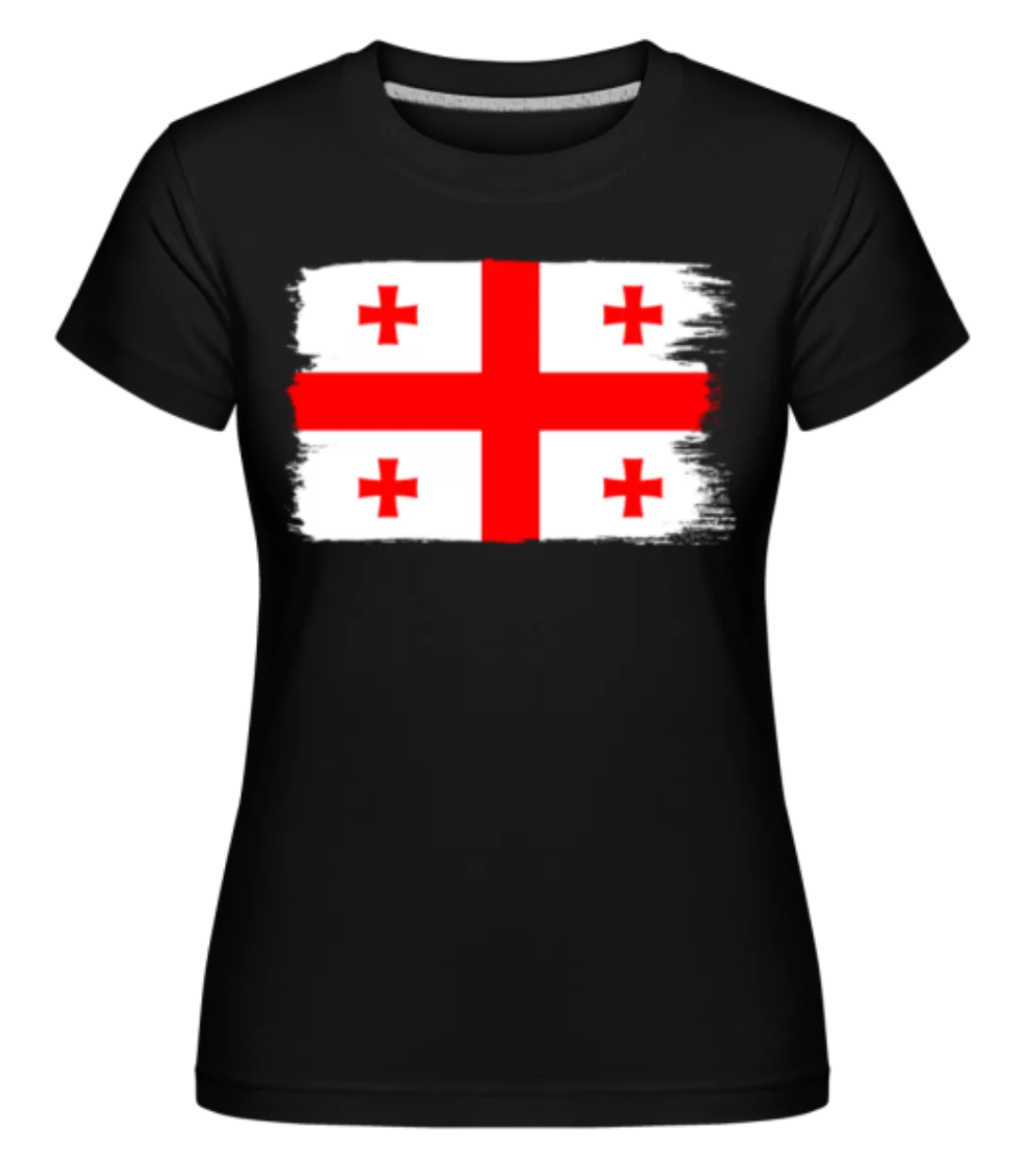 Länder Flagge Georgien · Shirtinator Frauen T-Shirt günstig online kaufen