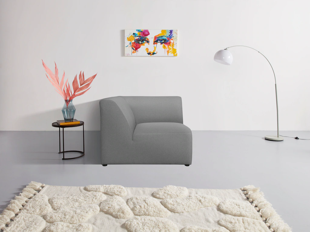 INOSIGN Sofa-Eckelement "Koa, Sofamodul, passend zur Serie KOA", in Webstof günstig online kaufen