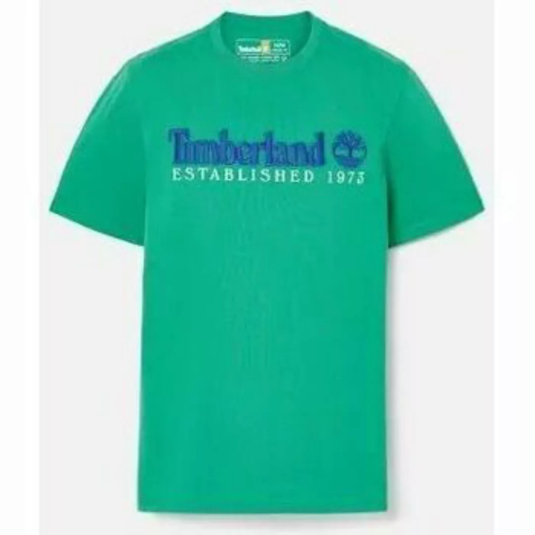 Timberland  T-Shirts & Poloshirts TB0A6SE1 SS EST. 1973 CREW TEE-ED3 CELTIC günstig online kaufen