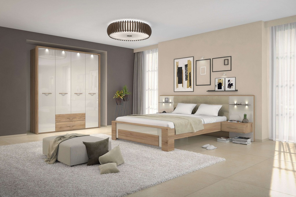 Home affaire Bettgestell "Gala, 160 oder 180x200cm Liegefläche, FSC-zertifi günstig online kaufen