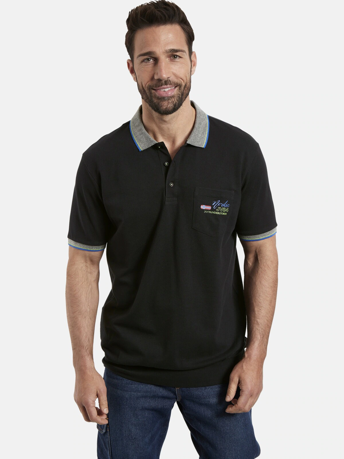 Jan Vanderstorm Poloshirt "Poloshirt GRELS" günstig online kaufen