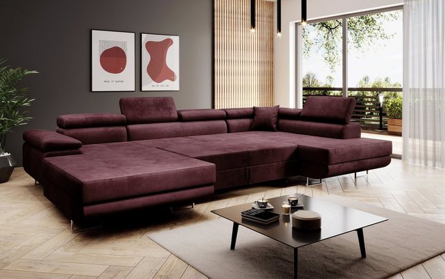 Baidani Sofa Sofa Lago mit Schlaf - und Klappfunktion (Samt), inkl. Aufbau günstig online kaufen