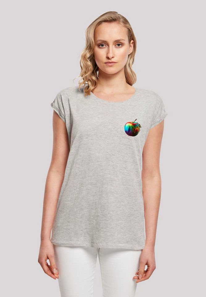 F4NT4STIC T-Shirt "Colorfood Collection - Rainbow Apple", Print günstig online kaufen