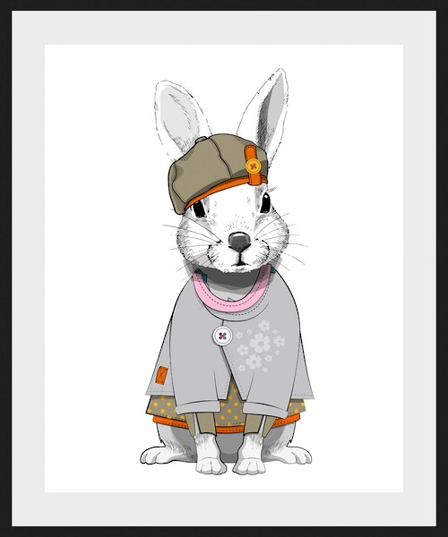 queence Bild »Leevi«, Hase, (1 St.) günstig online kaufen