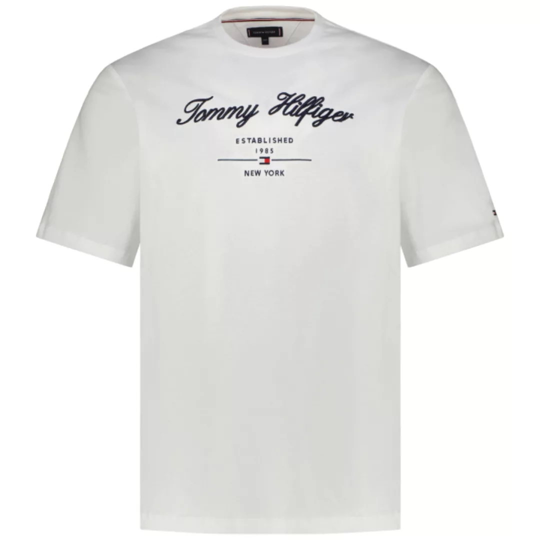 Tommy Hilfiger T-Shirt mit Logo-Stickerei günstig online kaufen