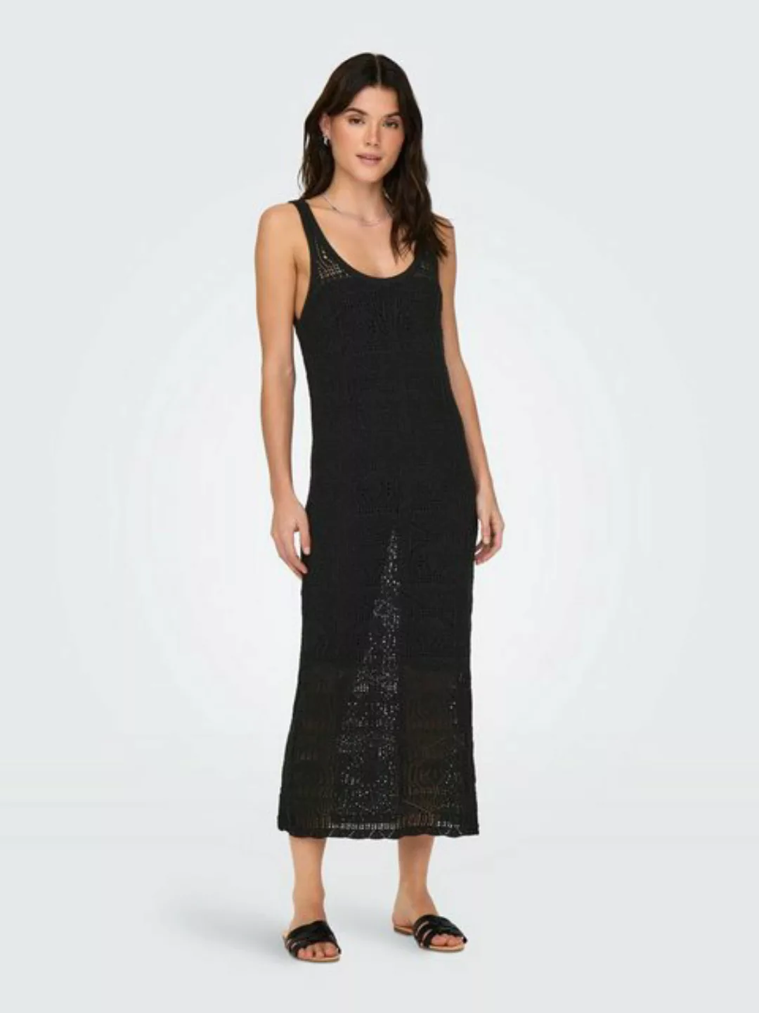 ONLY Shirtkleid Kleid Sommer Beach Dress ärmelloses Box Fit (lang) 7683 in günstig online kaufen