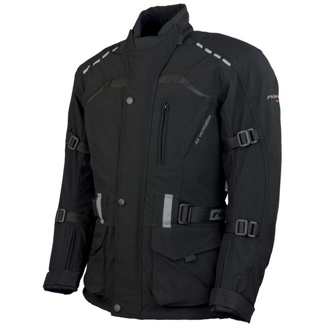 roleff Motorradjacke RO1512 Softshell - Schwarz, wasserdicht, atmungsaktiv günstig online kaufen