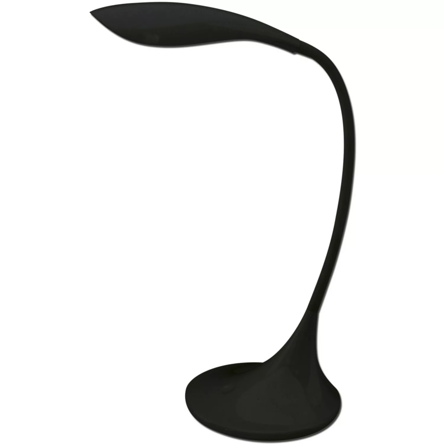 Näve LED-Tischleuchte Mamba 39,5 cm hoch Schwarz günstig online kaufen