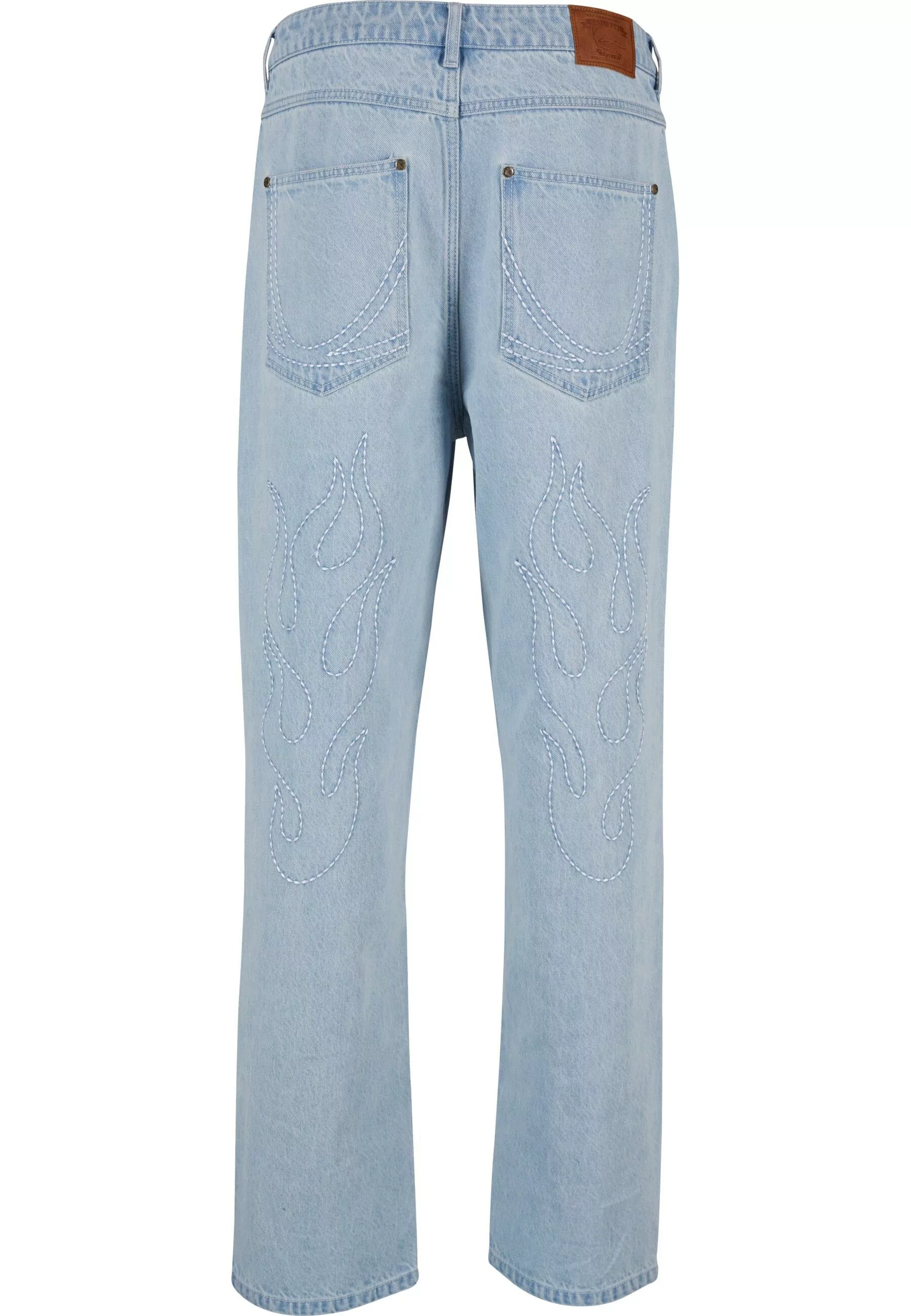 Karl Kani Bequeme Jeans "Karl Kani OG Baggy Five Pocket Flames Denim" günstig online kaufen