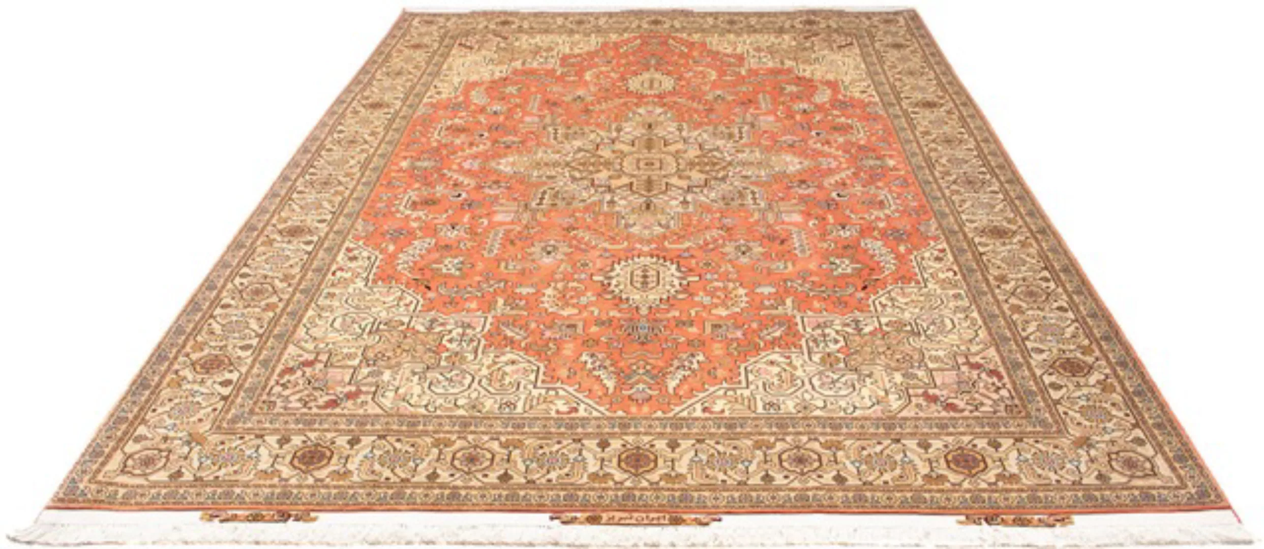 morgenland Orientteppich »Perser - Täbriz - Royal - 312 x 202 cm - hellrot« günstig online kaufen