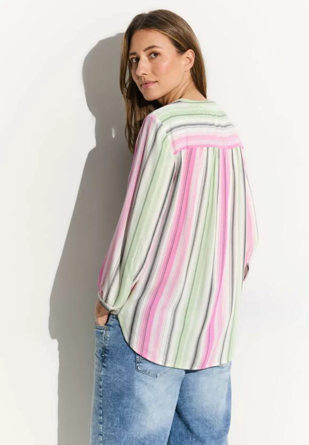 Gestreifte Multicolor Bluse günstig online kaufen