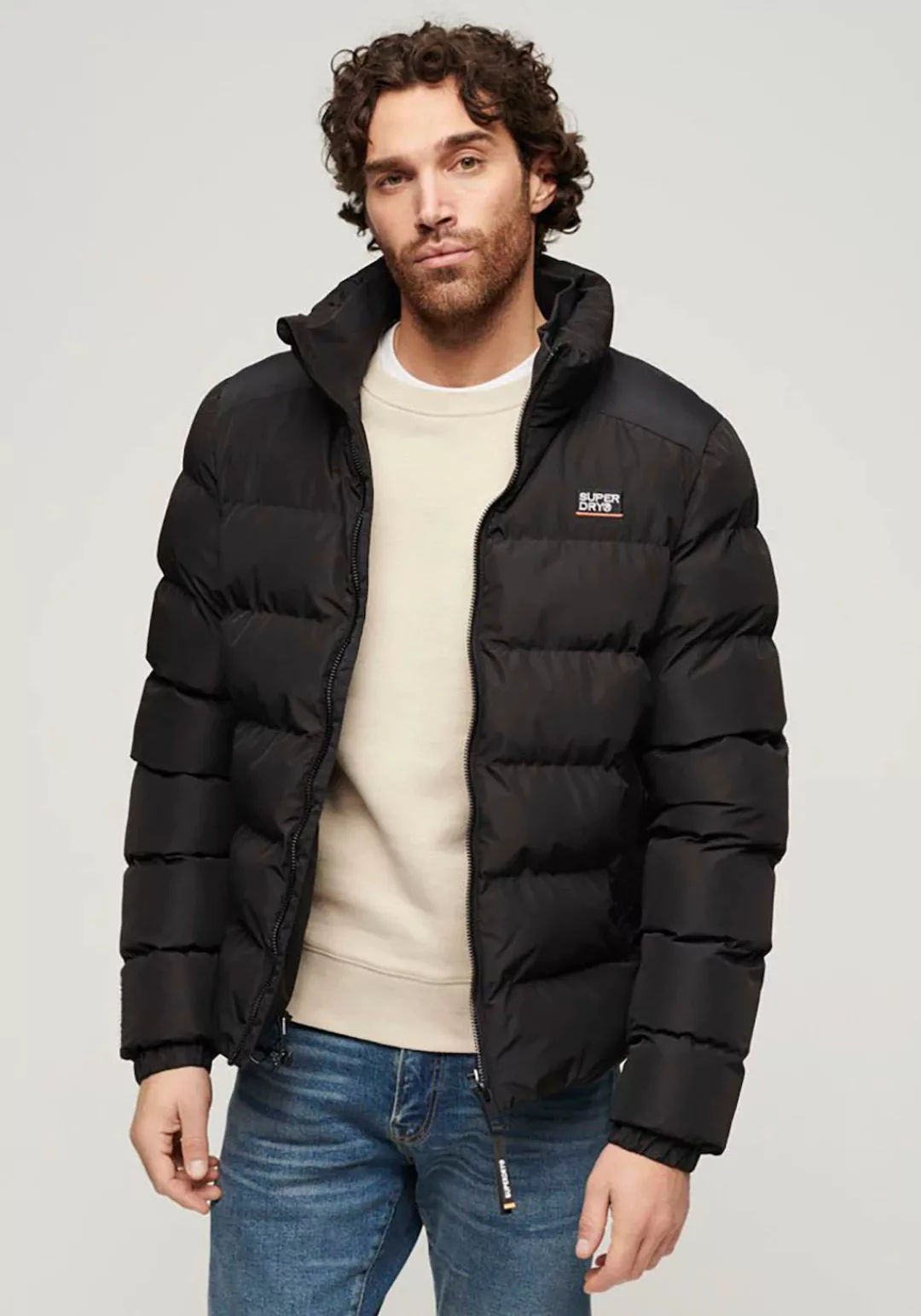 Superdry Steppjacke "SPORTS PUFFER JACKET" günstig online kaufen