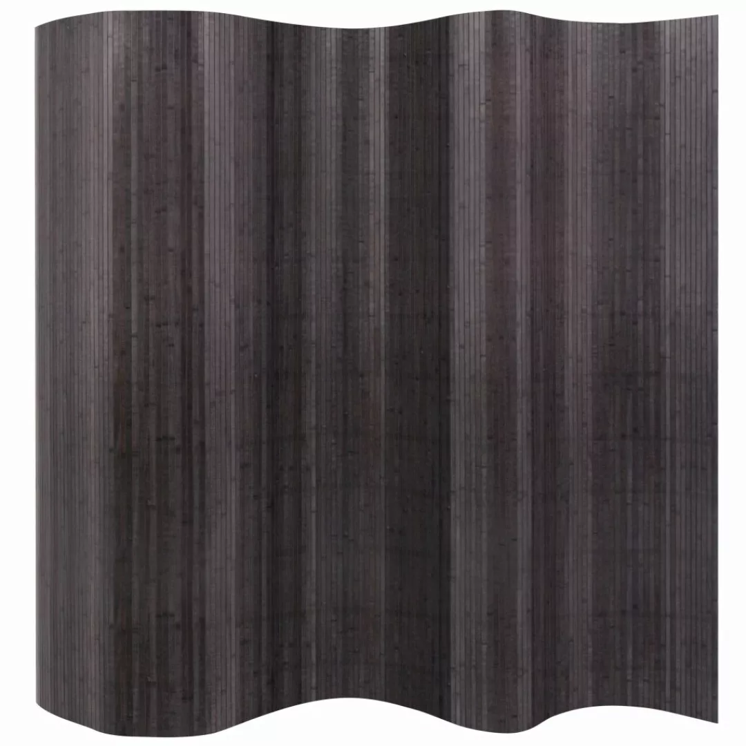 Raumteiler Bambus Grau 250x165 Cm günstig online kaufen