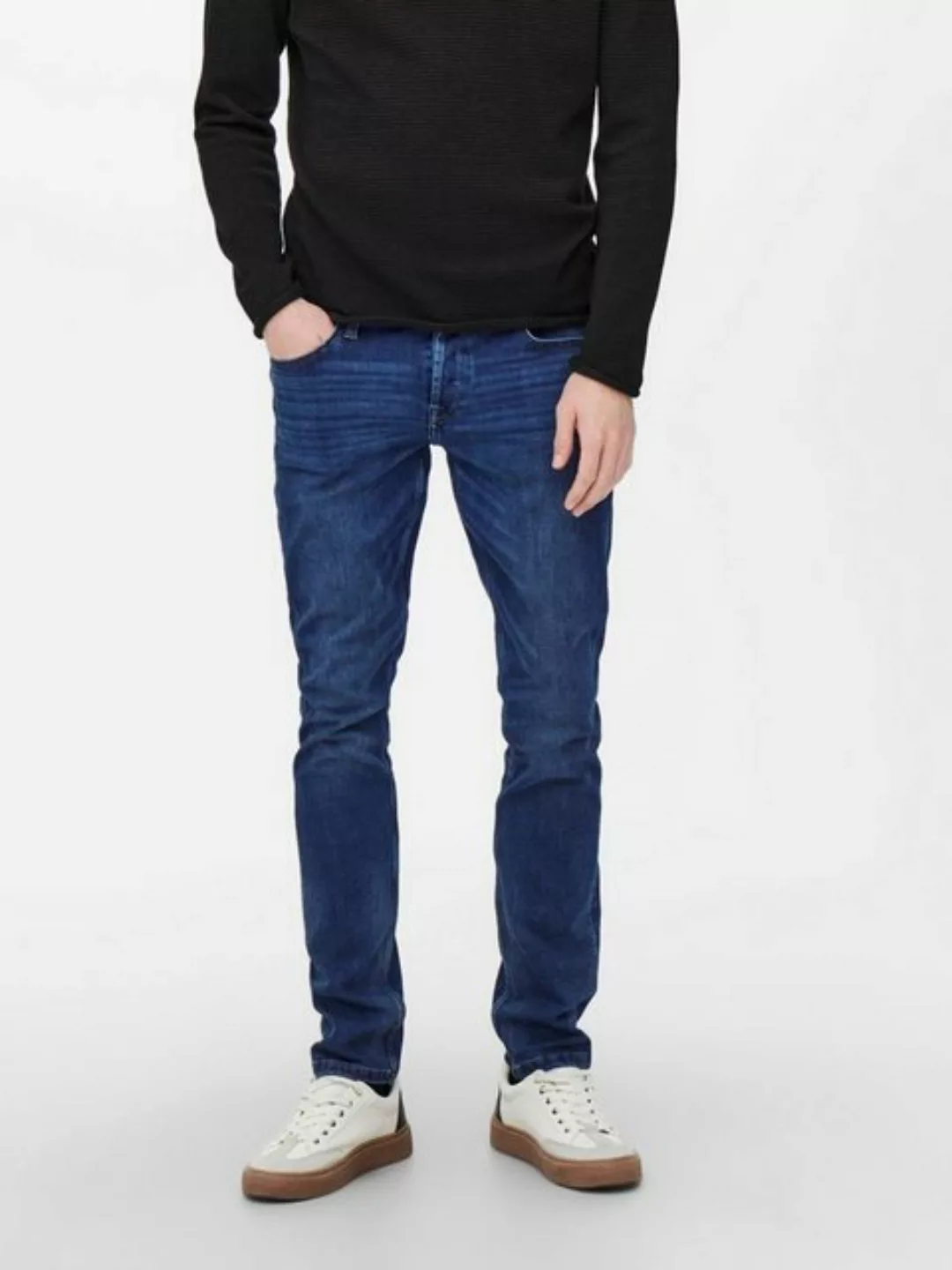 ONLY & SONS Slim-fit-Jeans Slim Fit Jeans Basic Hose Denim Stretch Pants ON günstig online kaufen