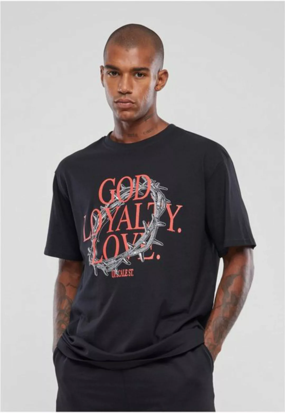 MT Upscale T-Shirt God Loyalty Love Oversize Tee günstig online kaufen