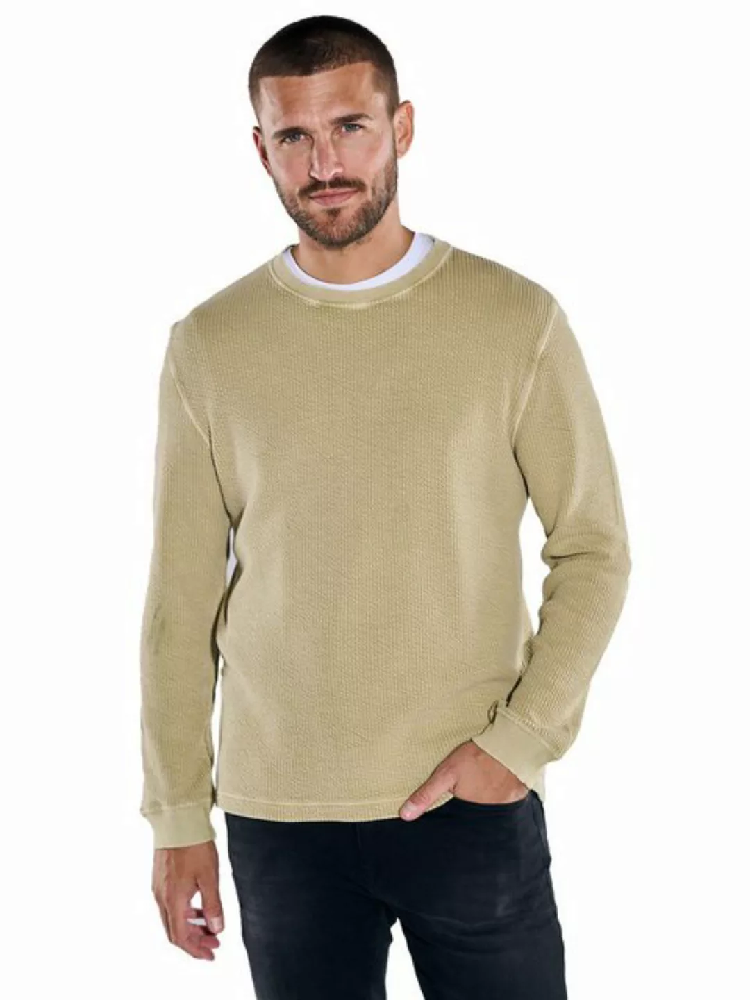 emilio adani Sweatshirt Sweatshirt strukturiert günstig online kaufen