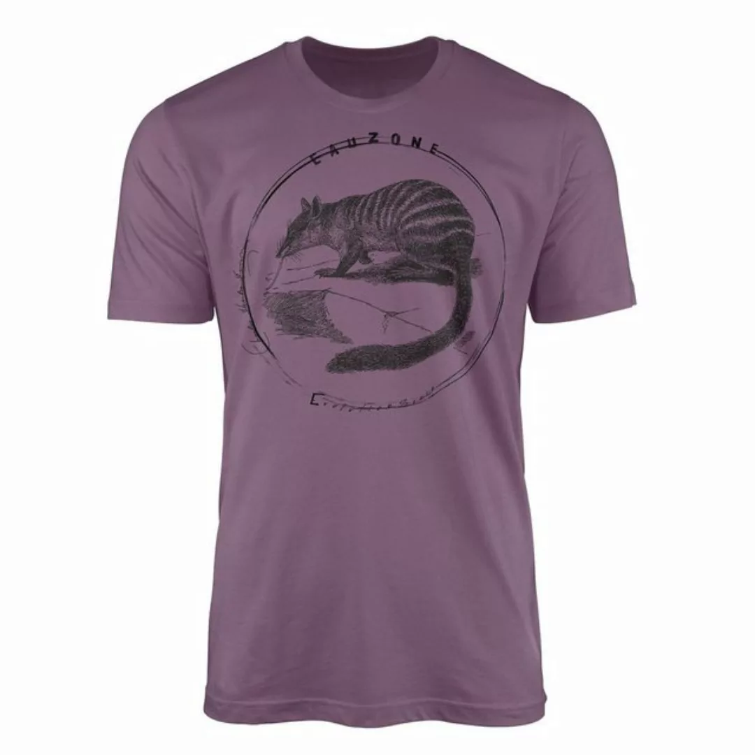 Sinus Art T-Shirt Evolution Herren T-Shirt Ameisenbeutler günstig online kaufen