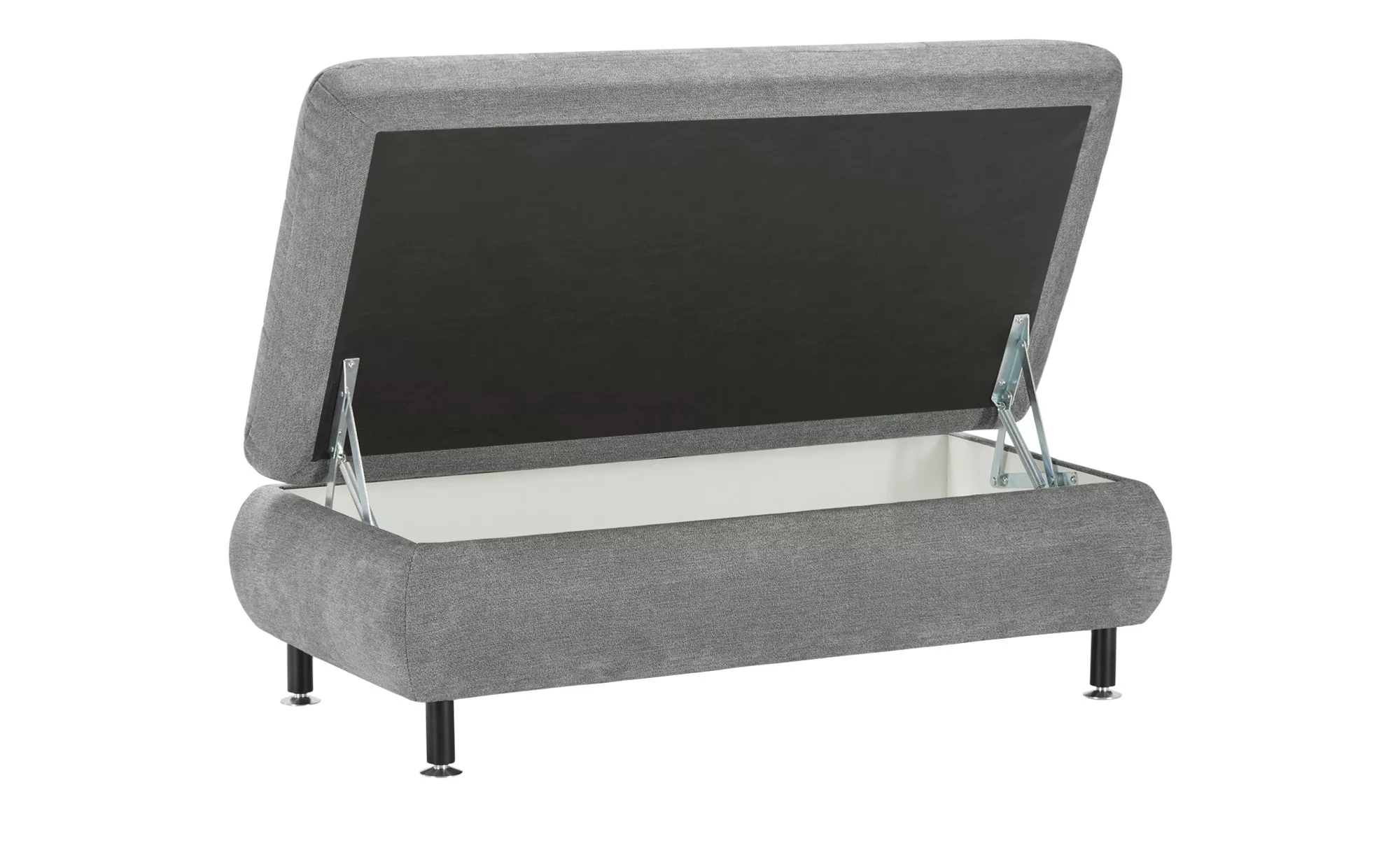 Lounge Collection XXL-Hocker  Sally ¦ grau ¦ Maße (cm): B: 129 H: 47 T: 64. günstig online kaufen