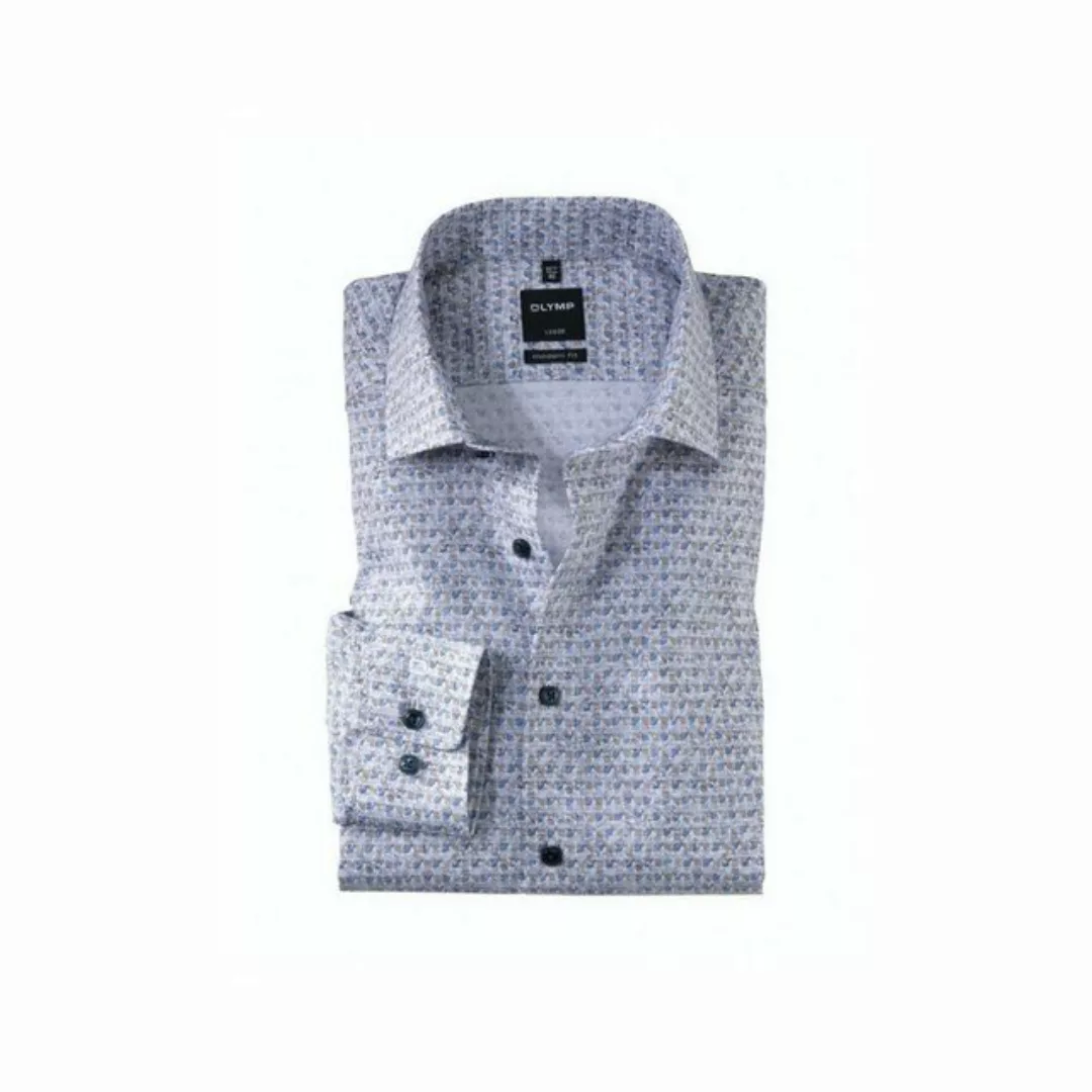 OLYMP Langarmhemd braun regular fit (1-tlg) günstig online kaufen