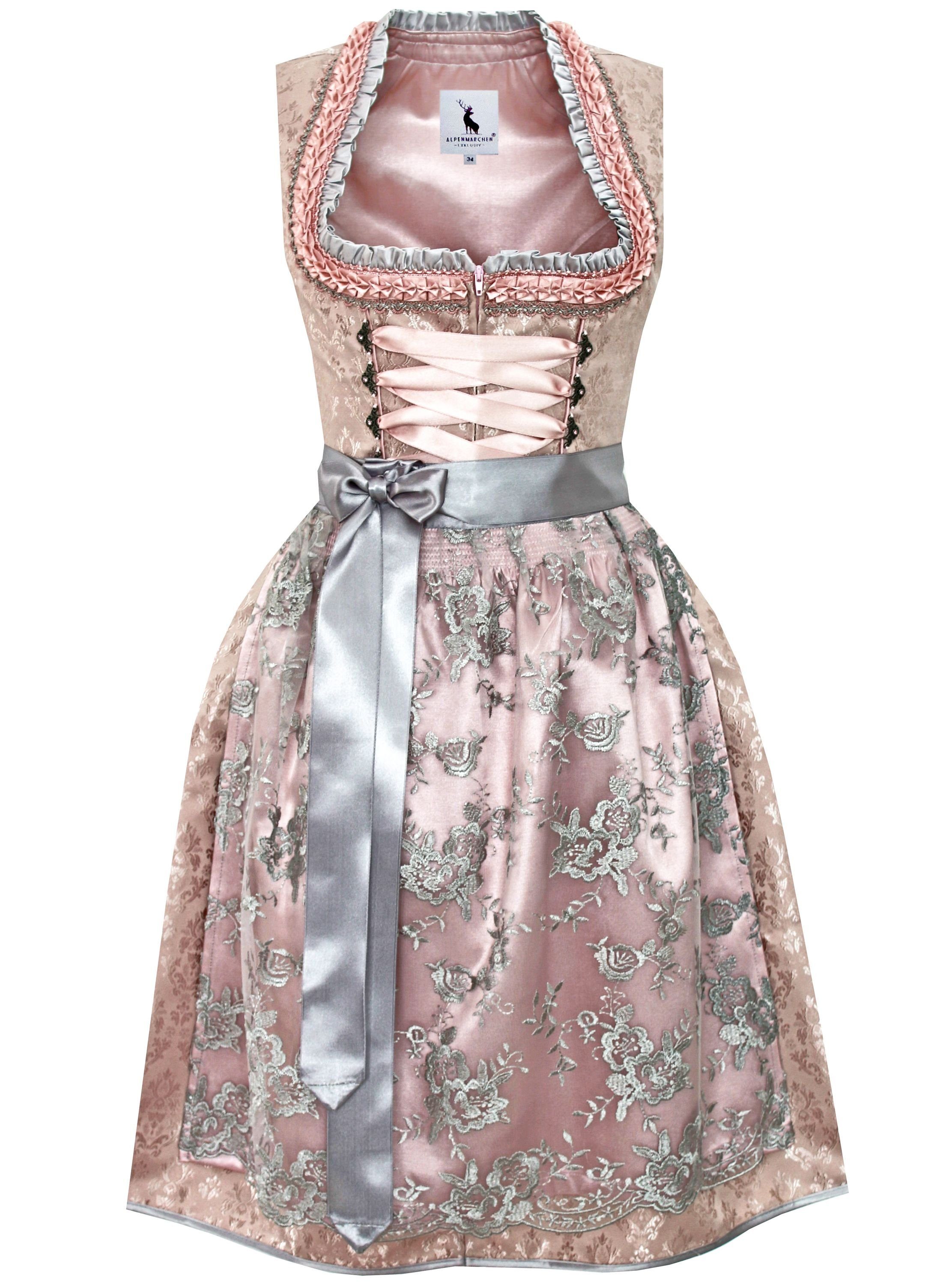 Alpenmärchen Dirndl Dirndl Svea in rosa günstig online kaufen