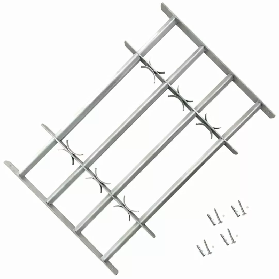 Fenstergitter Verstellbar Mit 4 Querstäben 700-1050 Mm günstig online kaufen