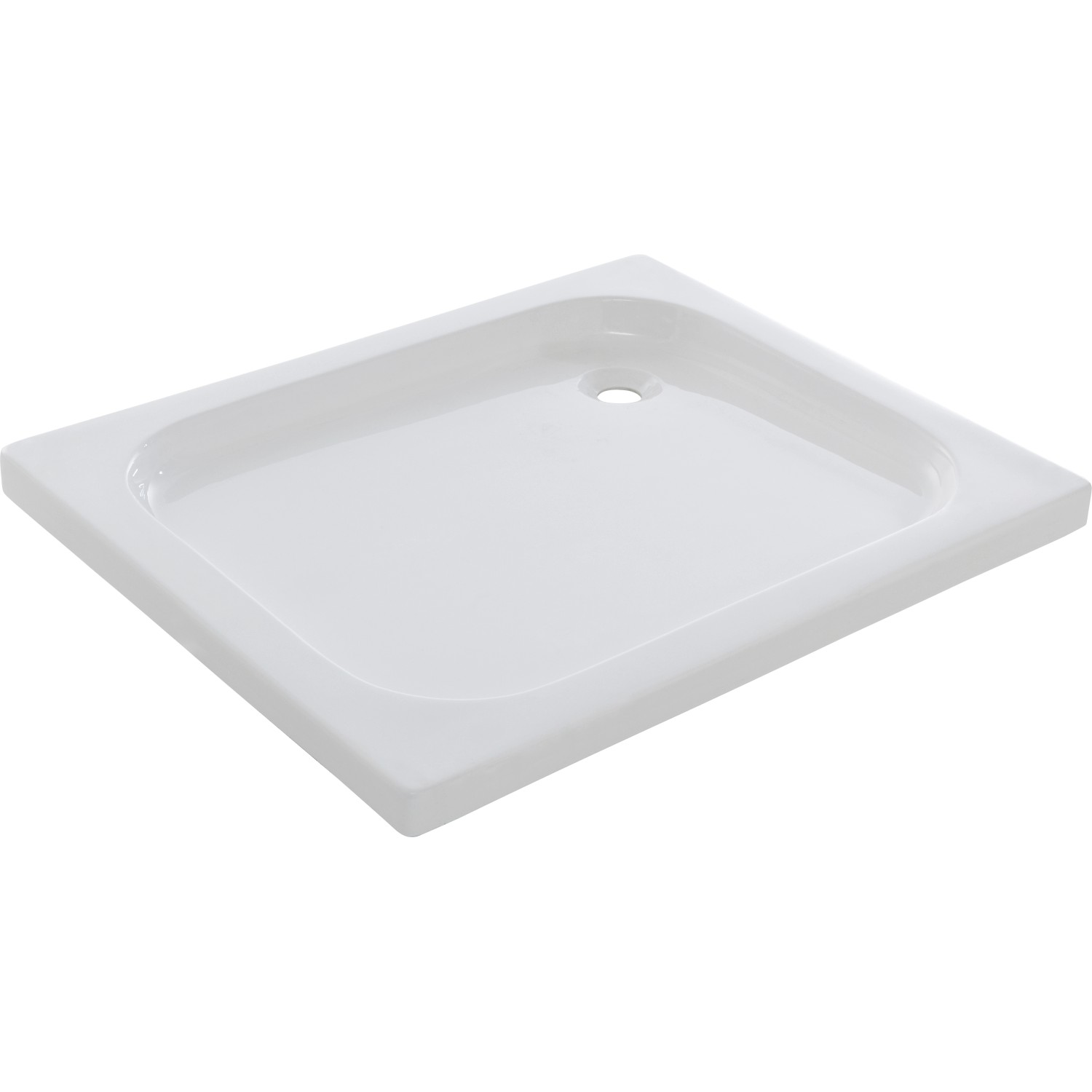 baliv Duschwanne DW-90.50 E Rechteck 90 cm x 75 cm Weiß günstig online kaufen