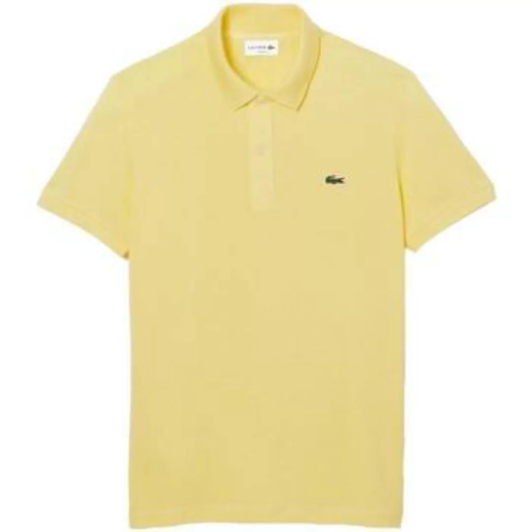 Lacoste Piqué Poloshirt Gelb - Größe S günstig online kaufen