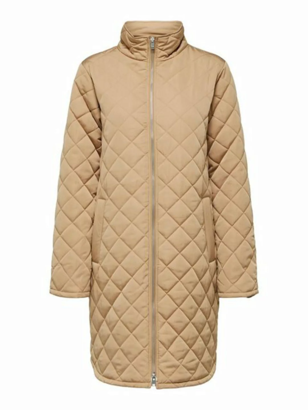 SELECTED Stepp- Mantel Damen Beige günstig online kaufen