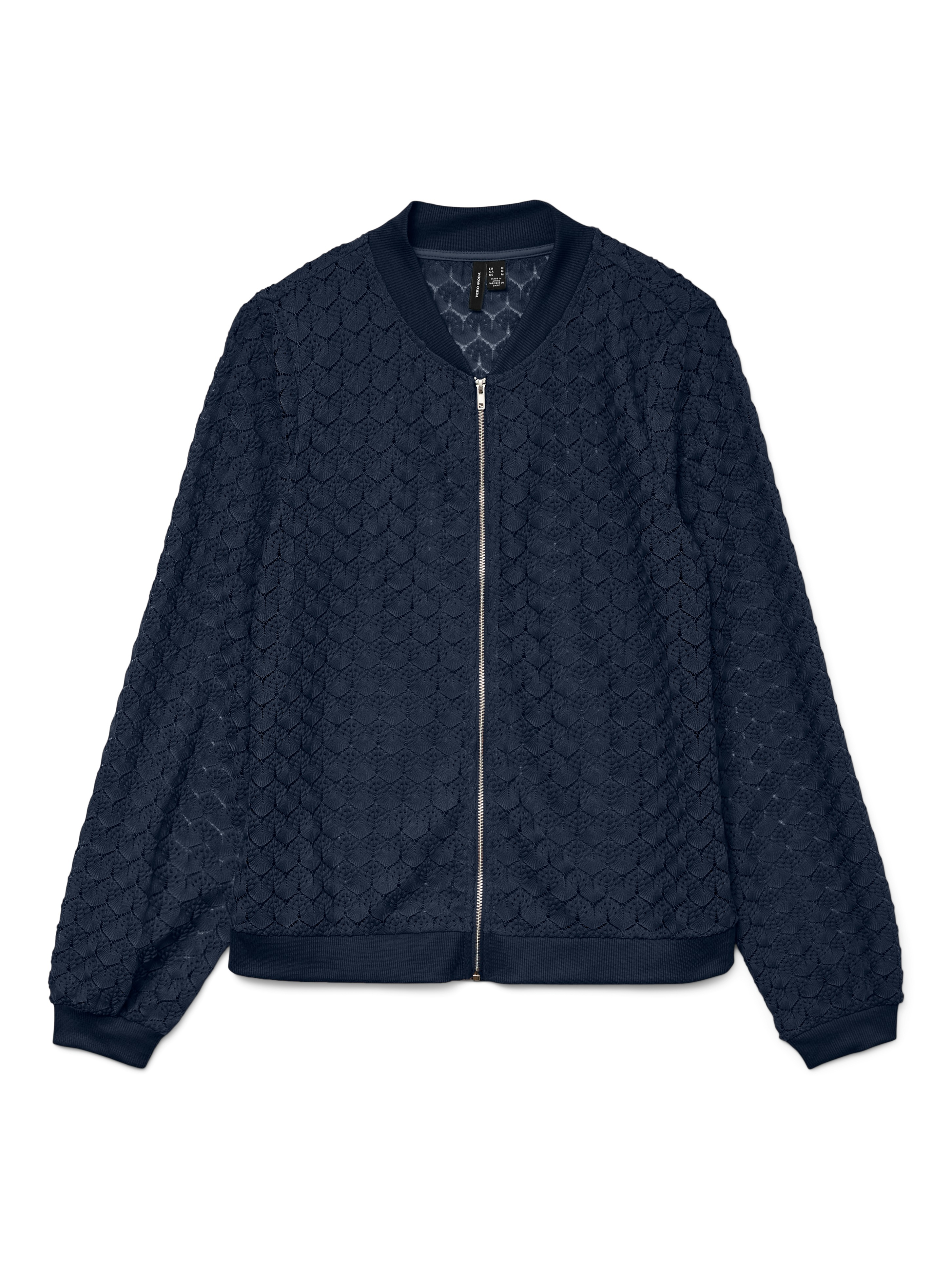 Vero Moda Bomberjacke "VMBECCA LS BOMBER LACE TOP JRS" günstig online kaufen