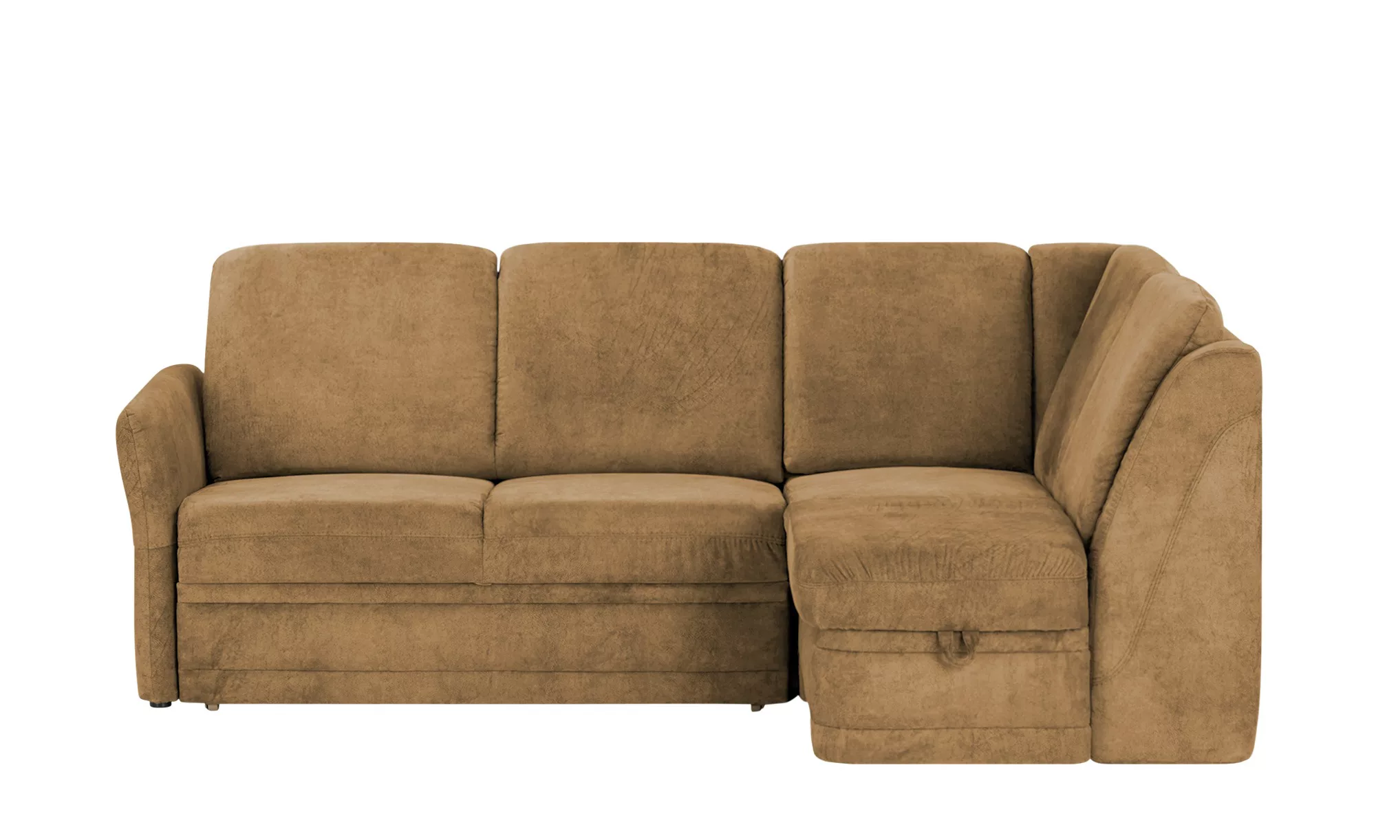 Polstermöbel Oelsa Ecksofa  Luna - braun - 91 cm - Polstermöbel > Sofas > E günstig online kaufen