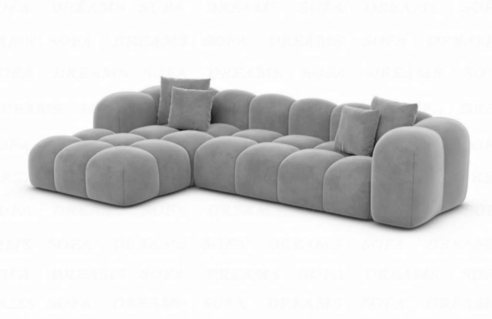 Sofa Dreams Ecksofa Stoffsofa Eckcouch Polster Eck Sofa Formentera L Form k günstig online kaufen