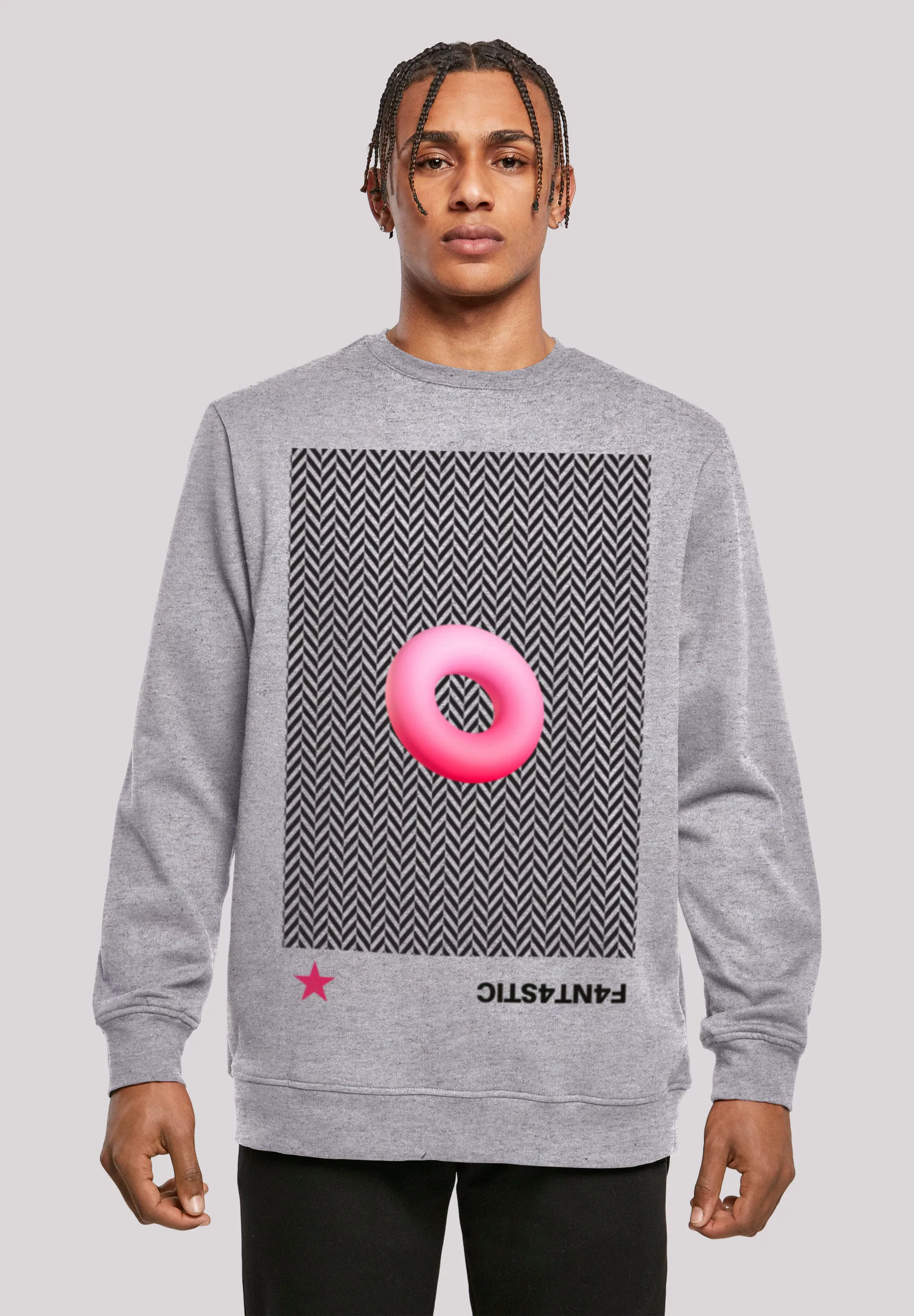 F4NT4STIC Kapuzenpullover "3D PINK RING" günstig online kaufen