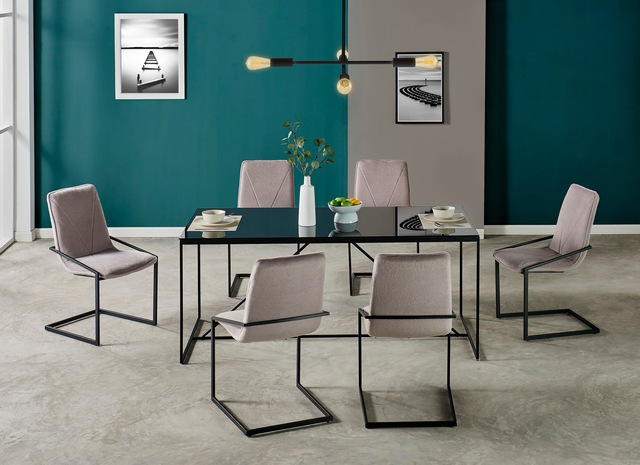 INOSIGN Freischwinger "Vitus", (Set), 2 St., Samtvelours, aus schönem weich günstig online kaufen