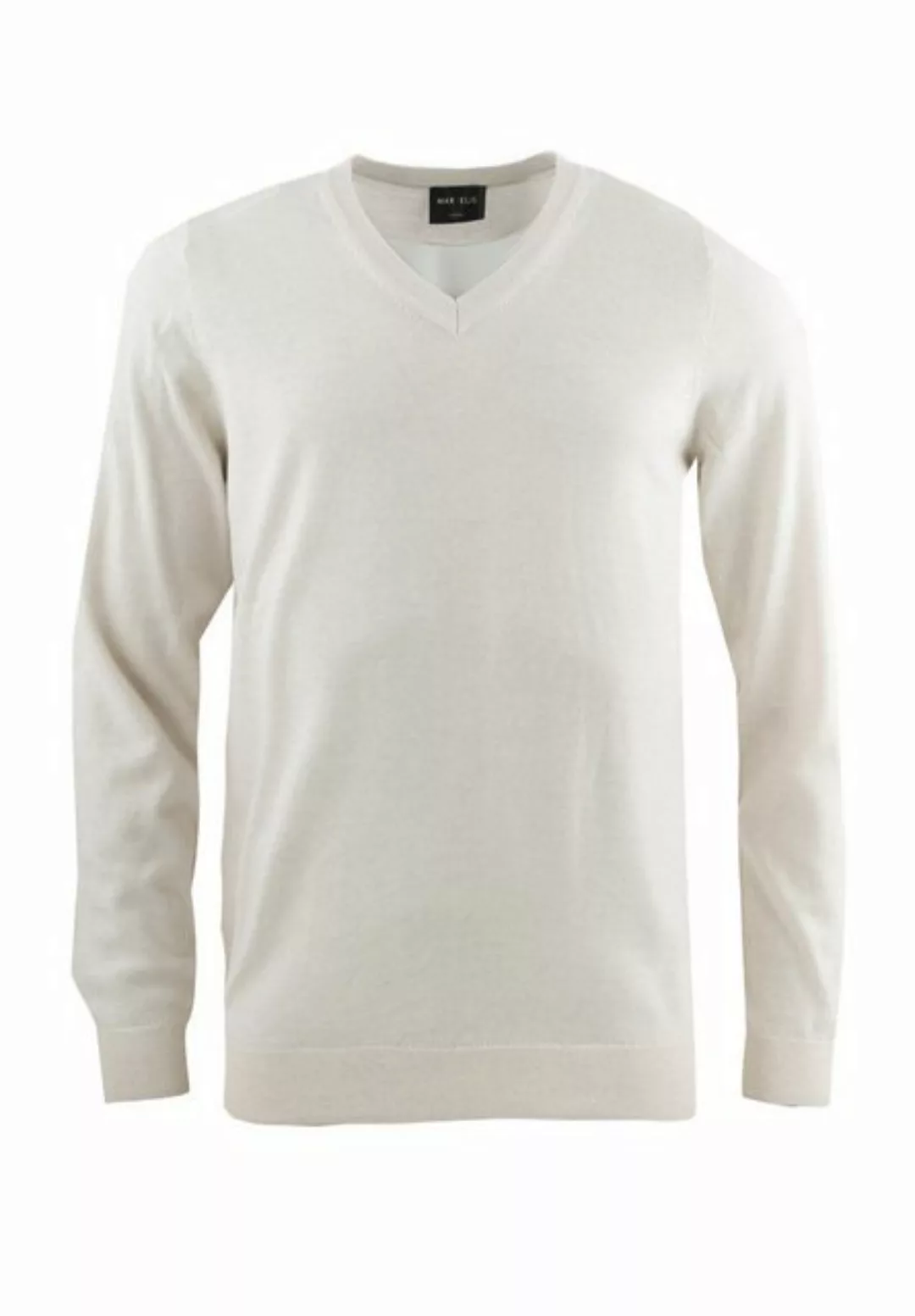 MARVELIS V-Ausschnitt-Pullover Pullover - Merino - Casual Fit - V-Ausschnit günstig online kaufen